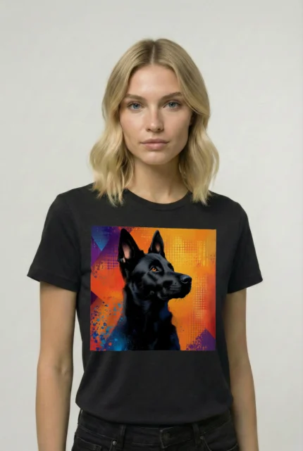T-shirt GERMAN SHEPHERD (#007) – Image 2