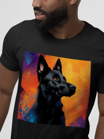 T-shirt GERMAN SHEPHERD (#007) – Image 5