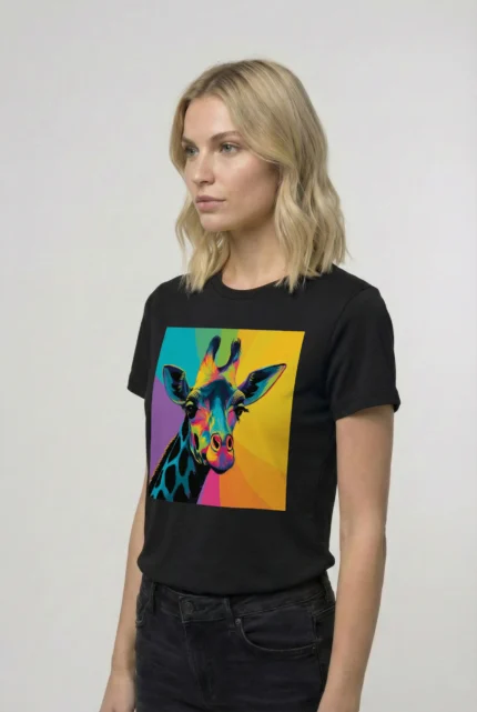 T-shirt GIRAFFE (#007) – Image 3