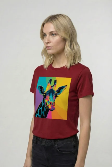 T-shirt GIRAFFE (#007) – Image 8