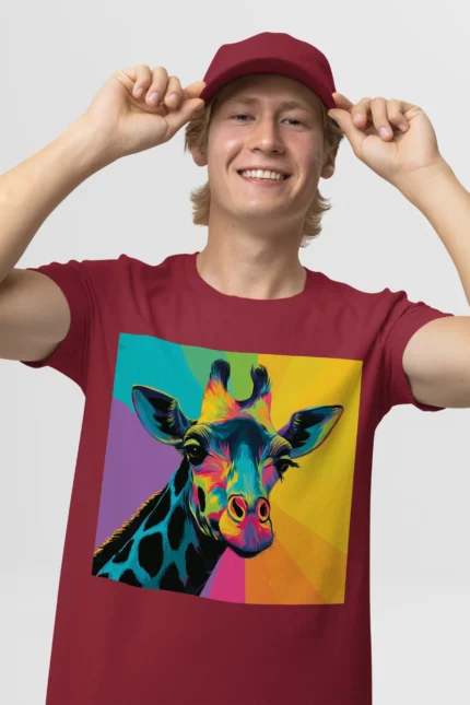 T-shirt GIRAFFE (#007) – Image 9