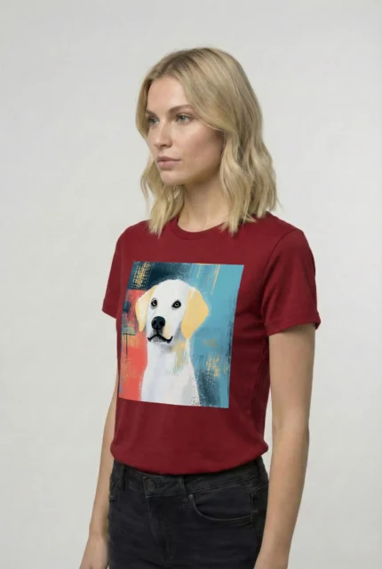 T-shirt GOLDEN RETRIEVER (#007) – Image 8