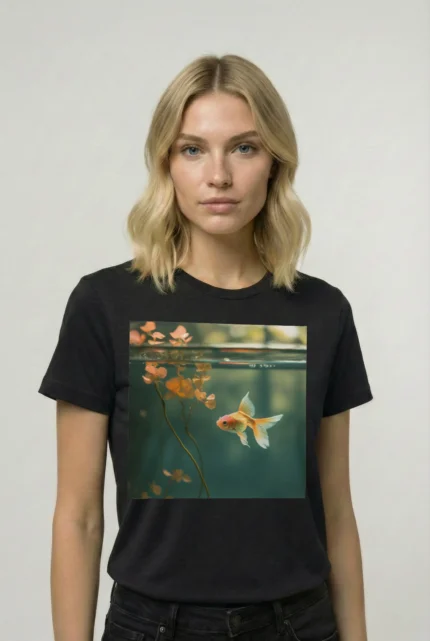 T-shirt GOLDFISH (#007) – Image 2