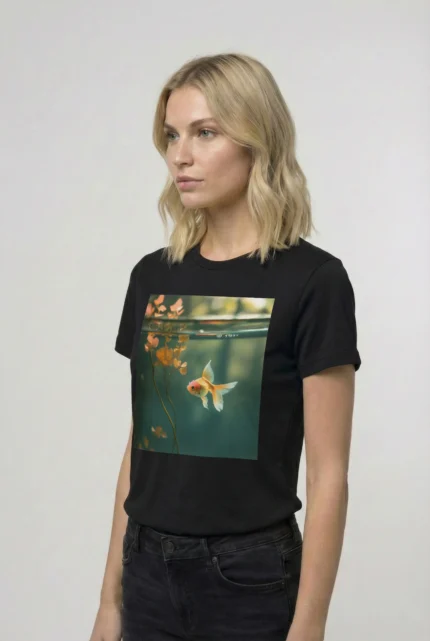 T-shirt GOLDFISH (#007) – Image 3