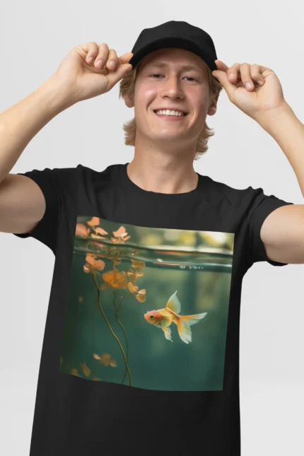 T-shirt GOLDFISH (#007) – Image 4
