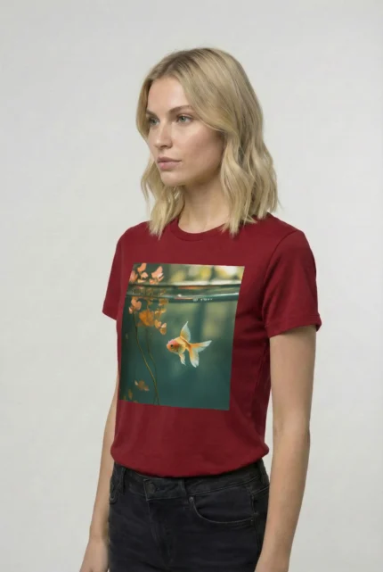 T-shirt GOLDFISH (#007) – Image 8