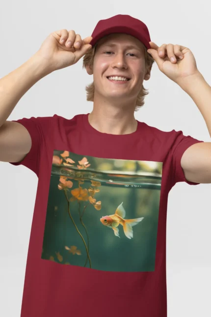T-shirt GOLDFISH (#007) – Image 9