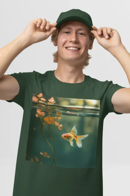 T-shirt GOLDFISH (#007) – Image 14
