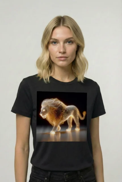 T-shirt LION (#007) – Image 2
