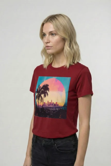 T-shirt LOS ANGELES (#007) – Image 8