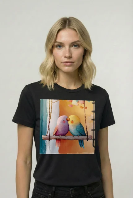 T-shirt LOVEBIRD (#007) – Image 2