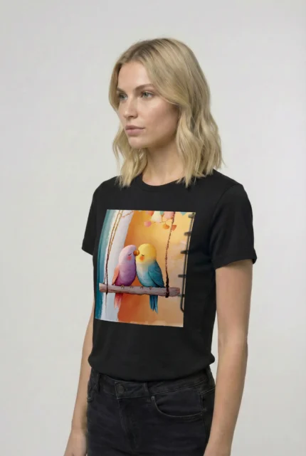 T-shirt LOVEBIRD (#007) – Image 3