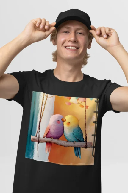 T-shirt LOVEBIRD (#007) – Image 4