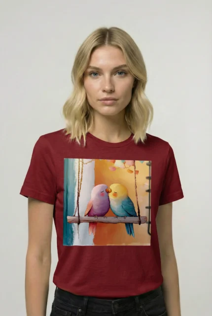 T-shirt LOVEBIRD (#007) – Image 7