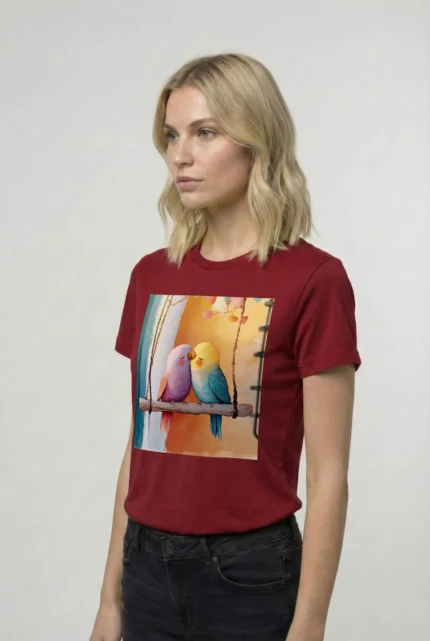 T-shirt LOVEBIRD (#007) – Image 8