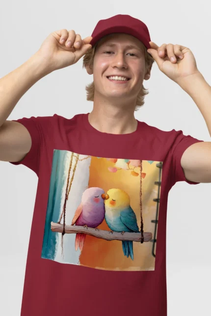 T-shirt LOVEBIRD (#007) – Image 9