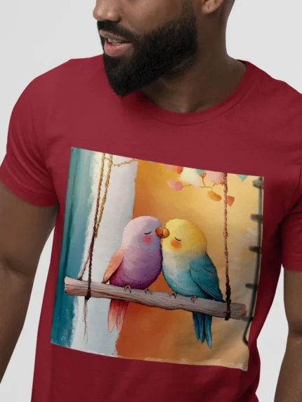 T-shirt LOVEBIRD (#007) – Image 10