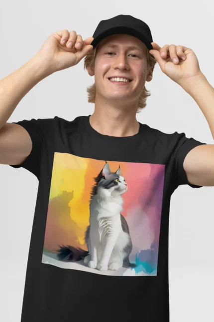 T-shirt MAINE COON (#007) – Image 4