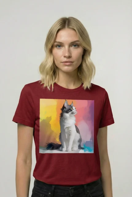 T-shirt MAINE COON (#007) – Image 7