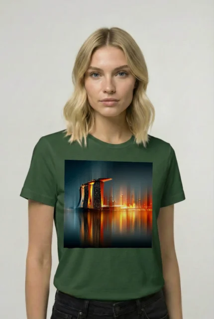 T-shirt SINGAPOUR (#007) – Image 12