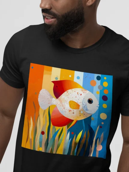 T-shirt ANGELFISH POISSON ANGE (#008) – Image 5