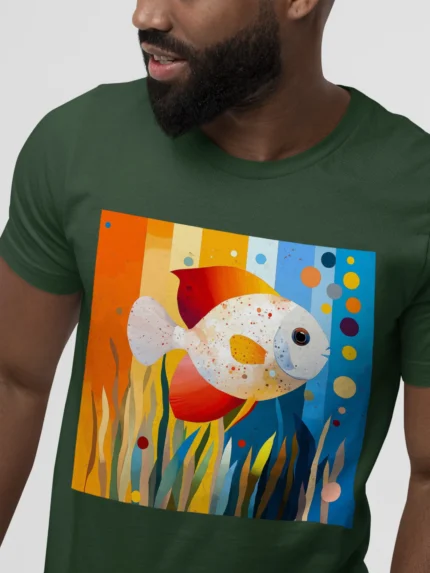 T-shirt ANGELFISH POISSON ANGE (#008) – Image 15