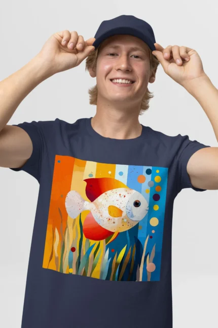 T-shirt ANGELFISH POISSON ANGE (#008) – Image 19