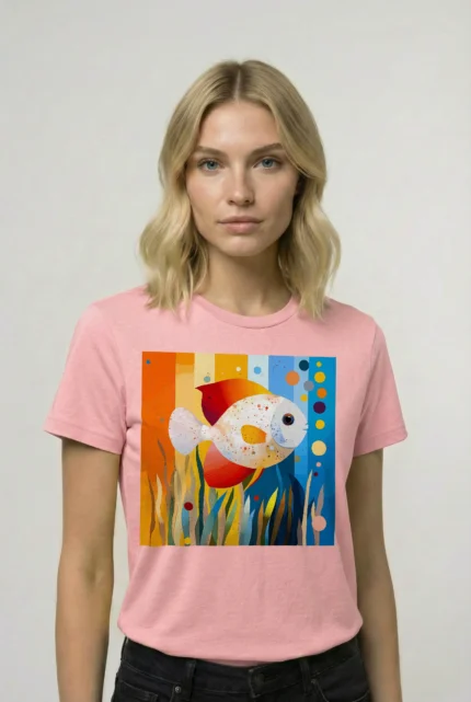 T-shirt ANGELFISH POISSON ANGE (#008) – Image 22