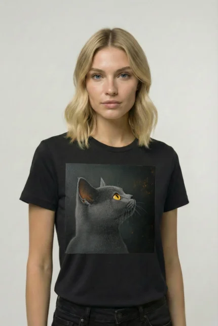 T-shirt BRITISH SHORTHAIR (#008) – Image 2