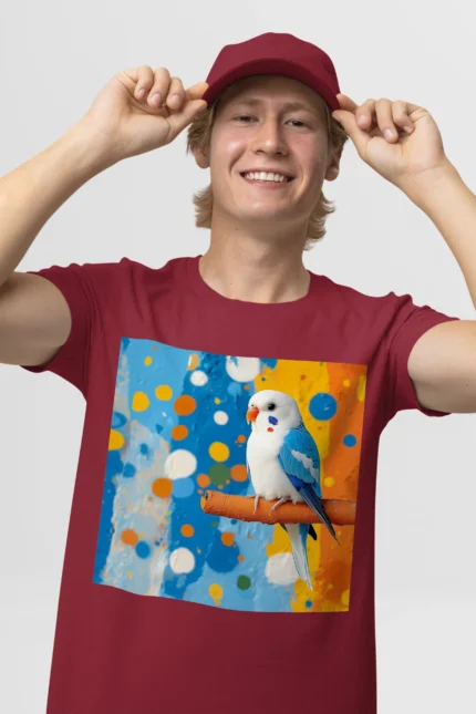 T-shirt BUDGERIGAR (#008) – Image 9