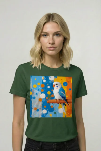 T-shirt BUDGERIGAR (#008) – Image 12