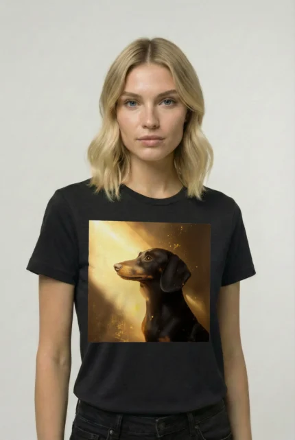 T-shirt DACHSHUND (#008) – Image 2
