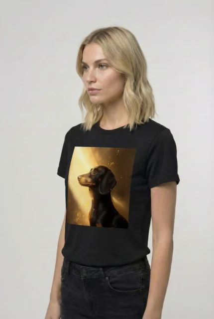 T-shirt DACHSHUND (#008) – Image 3