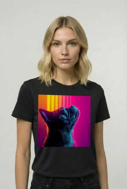 T-shirt FRENCH BULLDOG (#008) – Image 2