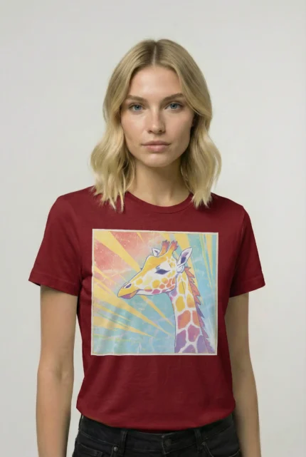 T-shirt GIRAFFE (#008) – Image 7