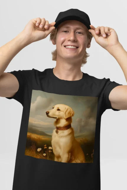 T-shirt GOLDEN RETRIEVER (#008) – Image 4