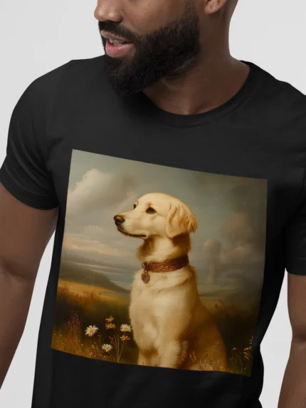 T-shirt GOLDEN RETRIEVER (#008) – Image 5
