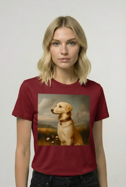 T-shirt GOLDEN RETRIEVER (#008) – Image 7