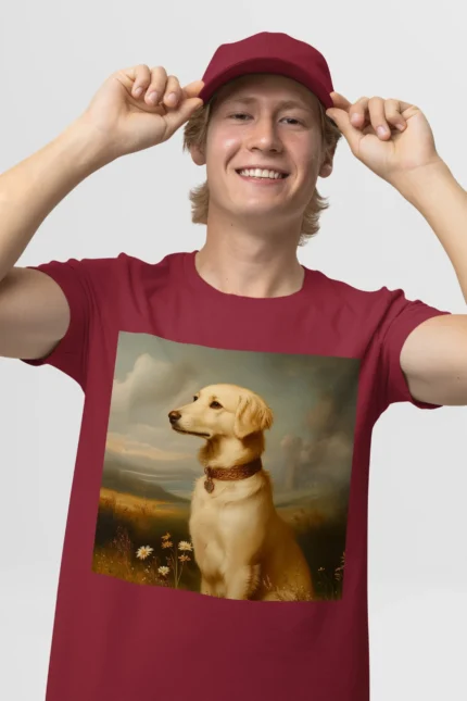 T-shirt GOLDEN RETRIEVER (#008) – Image 9