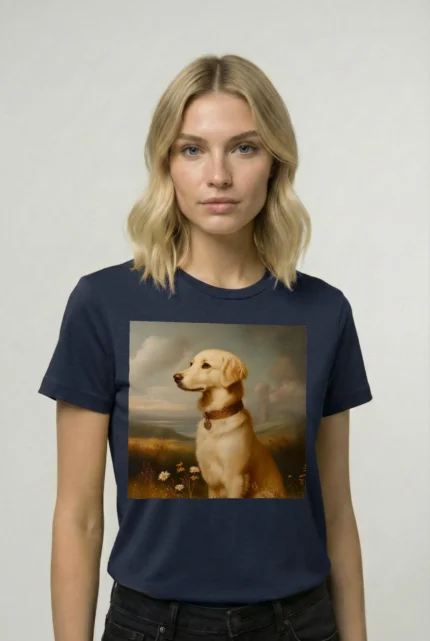 T-shirt GOLDEN RETRIEVER (#008) – Image 17