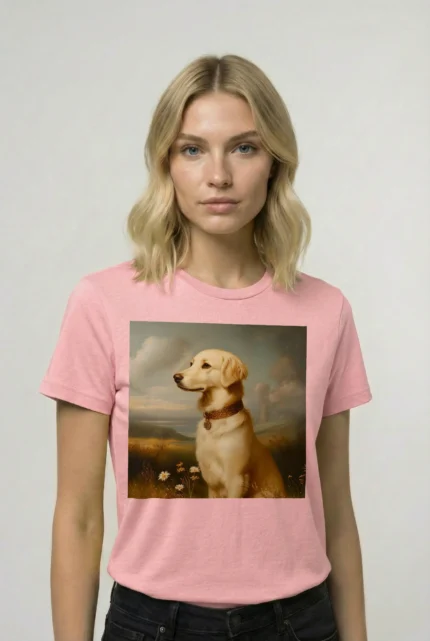 T-shirt GOLDEN RETRIEVER (#008) – Image 22