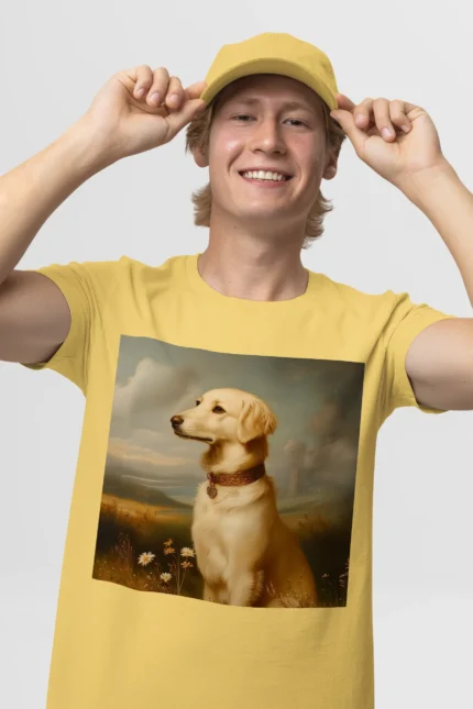T-shirt GOLDEN RETRIEVER (#008) – Image 34