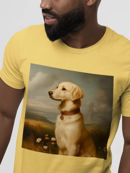 T-shirt GOLDEN RETRIEVER (#008) – Image 35