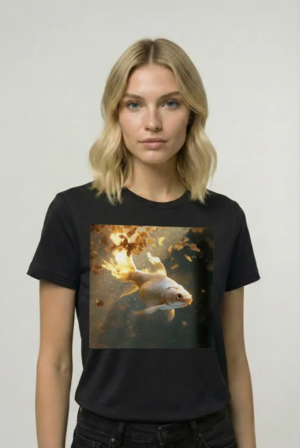 T-shirt GOLDFISH (#008) – Image 2
