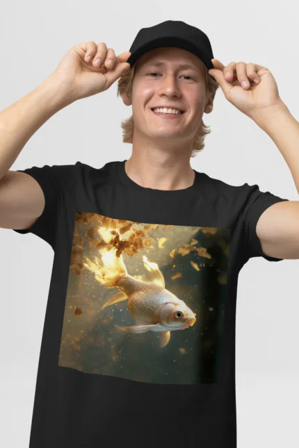 T-shirt GOLDFISH (#008) – Image 4
