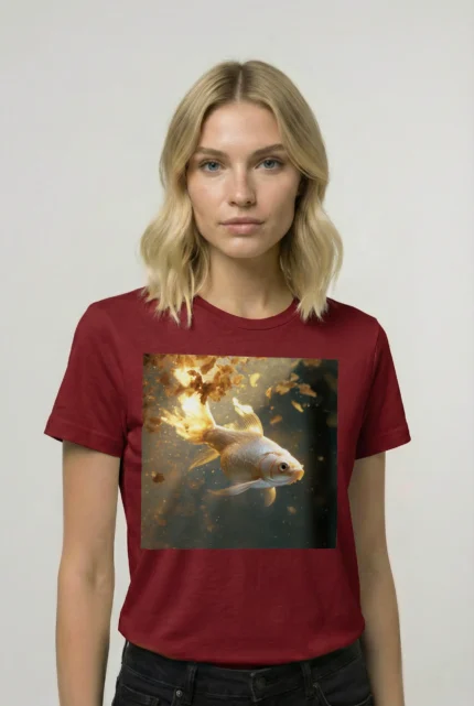 T-shirt GOLDFISH (#008) – Image 7