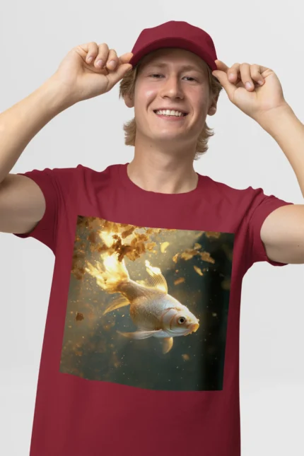 T-shirt GOLDFISH (#008) – Image 9