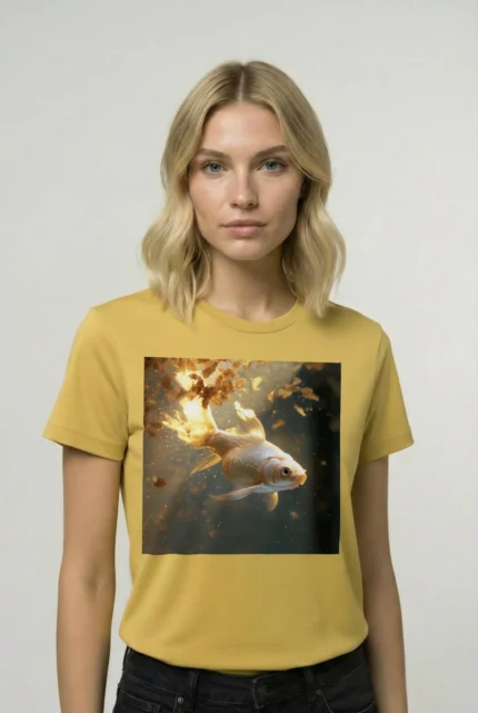 T-shirt GOLDFISH (#008) – Image 32