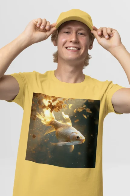 T-shirt GOLDFISH (#008) – Image 34