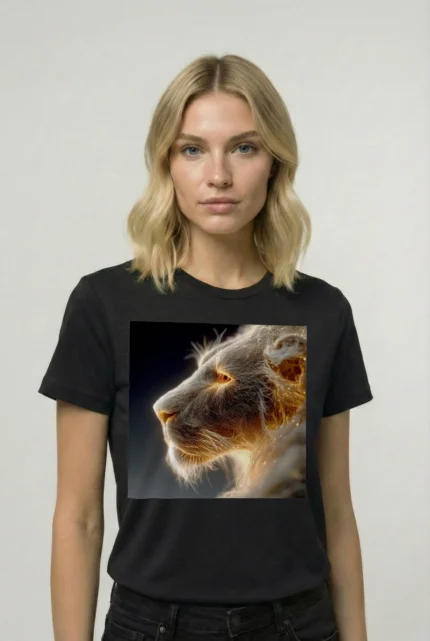 T-shirt LION (#008) – Image 2